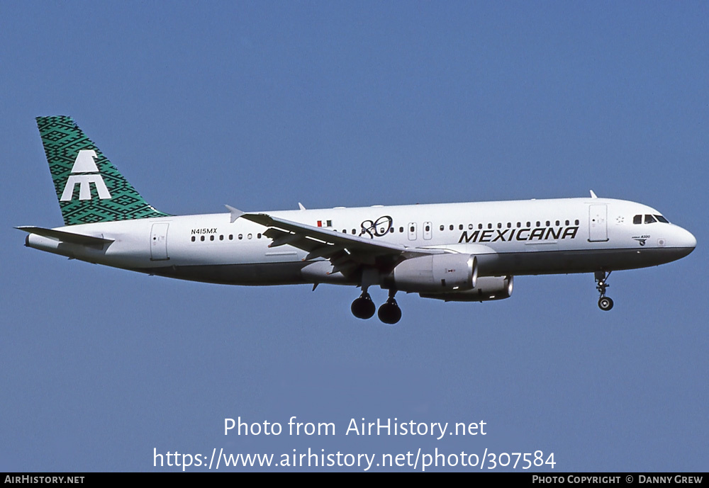 Aircraft Photo of N415MX | Airbus A320-231 | Mexicana | AirHistory.net #307584