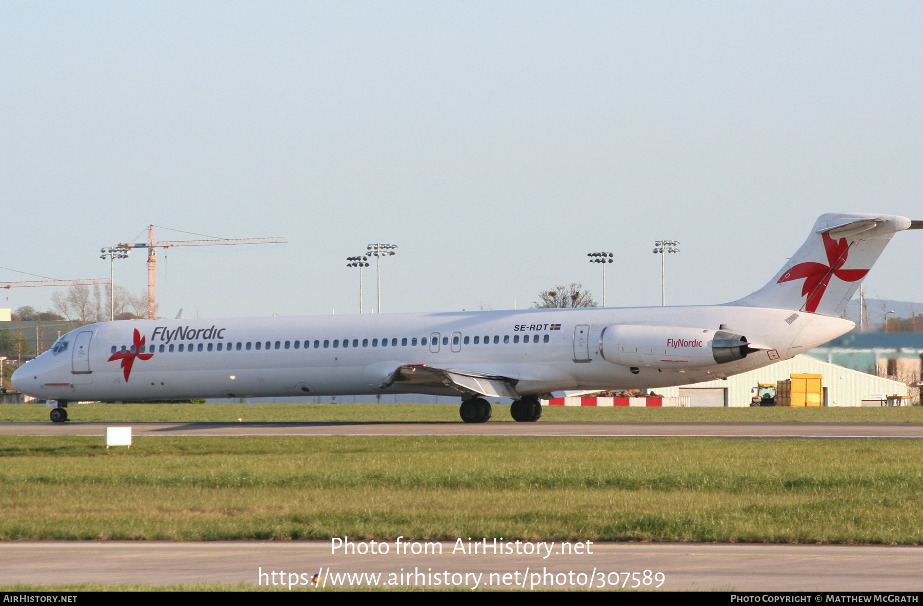 Aircraft Photo of SE-RDT | McDonnell Douglas MD-82 (DC-9-82) | FlyNordic | AirHistory.net #307589