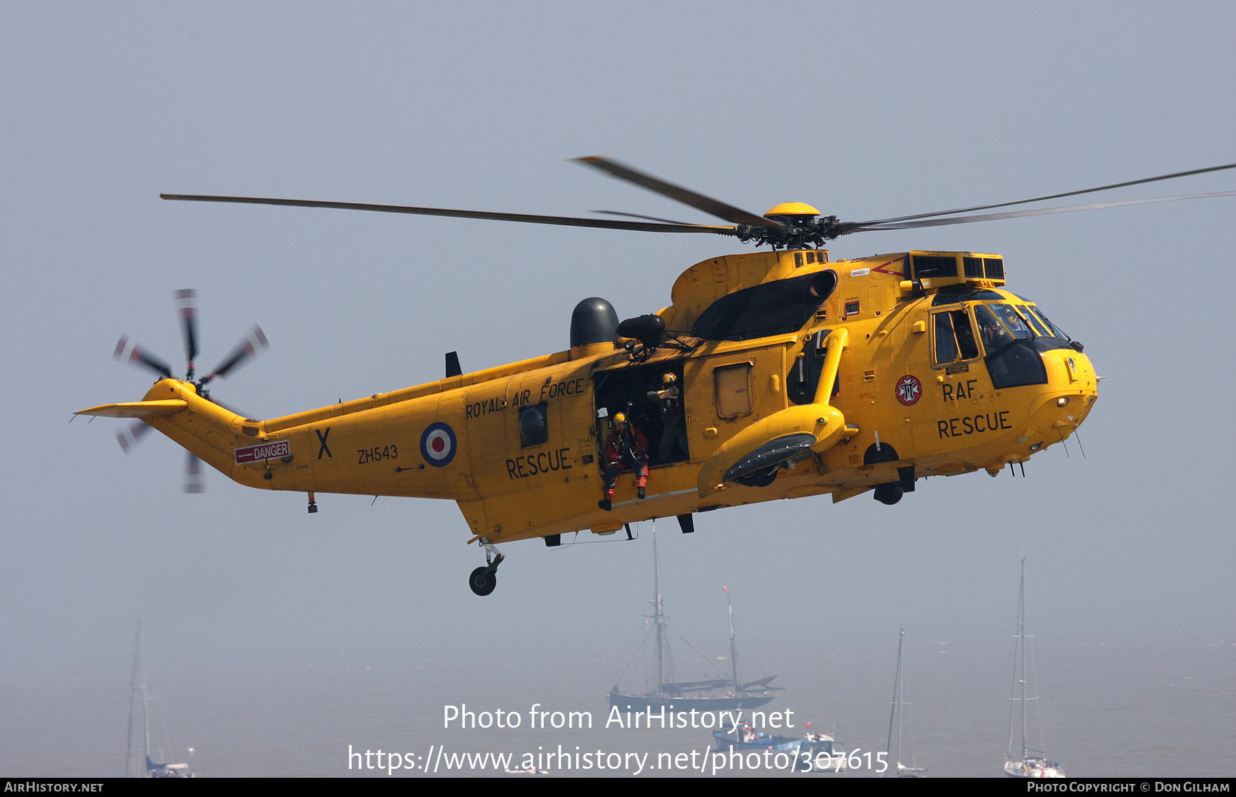 Aircraft Photo of ZH543 | Westland WS-61 Sea King HAR3A | UK - Air Force | AirHistory.net #307615