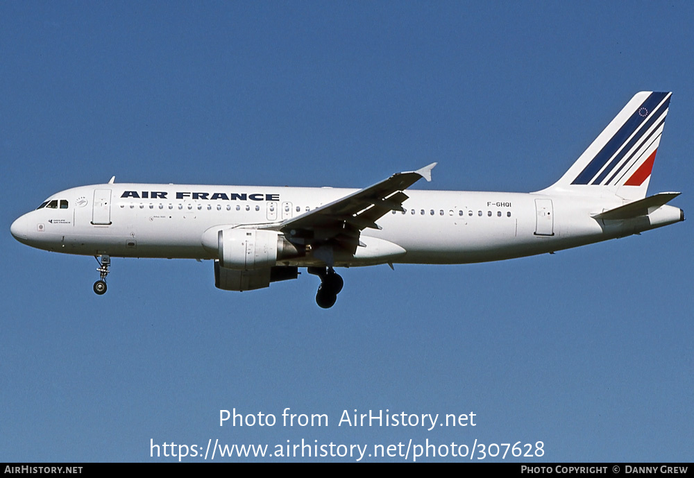 Aircraft Photo of F-GHQI | Airbus A320-211 | Air France | AirHistory.net #307628