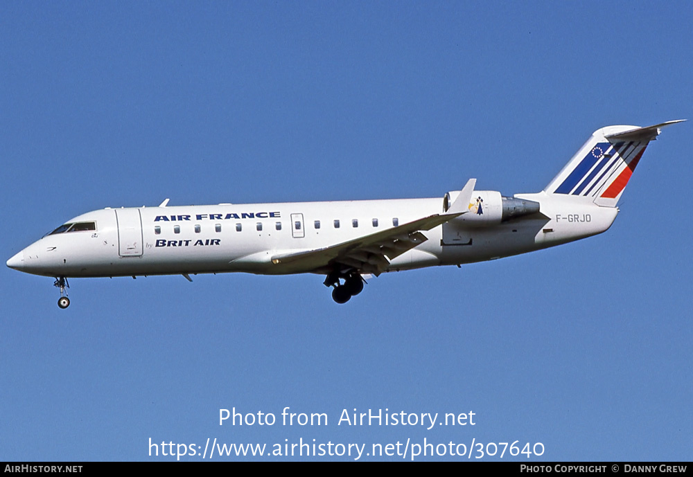 Aircraft Photo of F-GRJO | Bombardier CRJ-100ER (CL-600-2B19) | Air France | AirHistory.net #307640