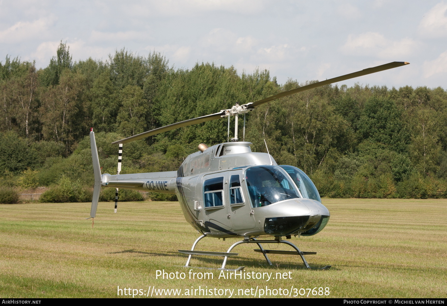 Aircraft Photo of OO-VWE | Bell 206B-3 JetRanger III | AirHistory.net #307688