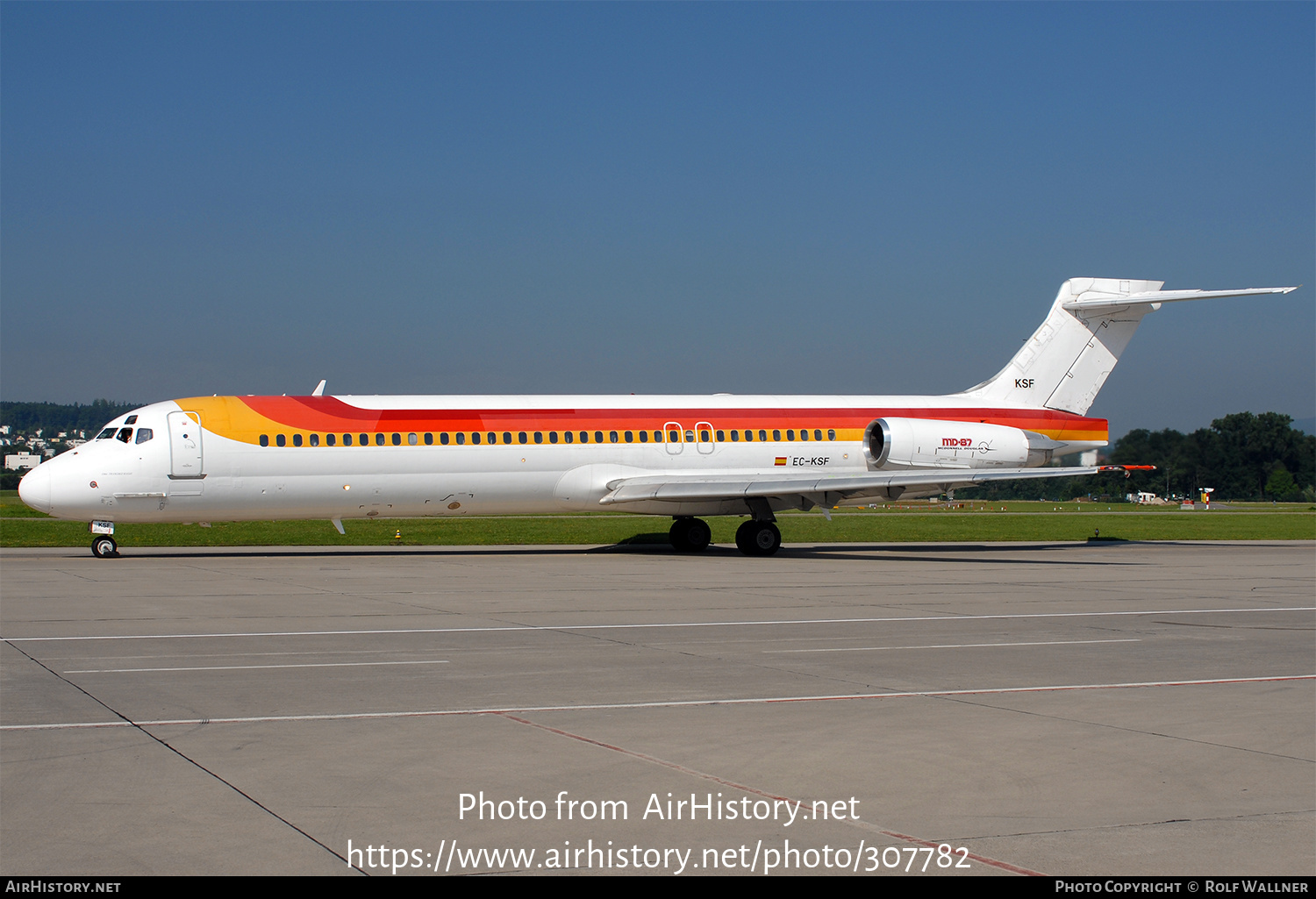 Aircraft Photo of EC-KSF | McDonnell Douglas MD-87 (DC-9-87) | Iberia | AirHistory.net #307782