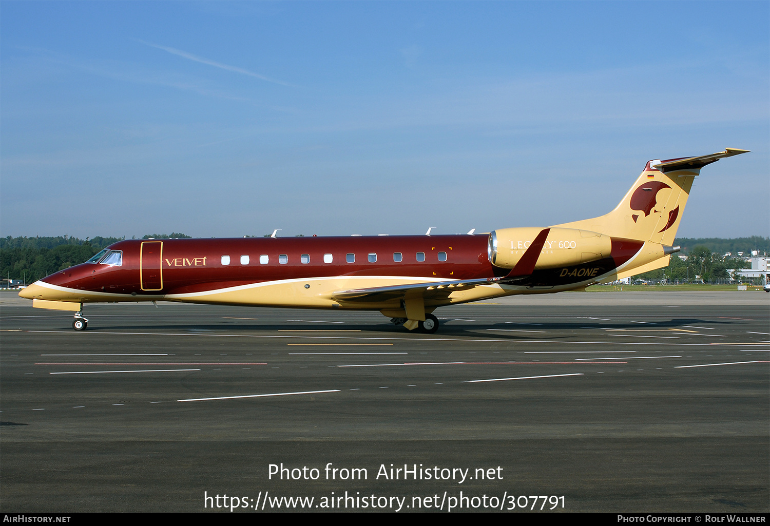 Aircraft Photo of D-AONE | Embraer Legacy 600 (EMB-135BJ) | Velvet | AirHistory.net #307791