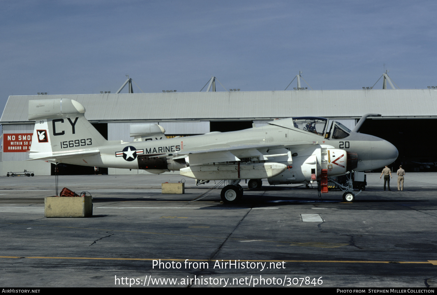 Aircraft Photo of 156993 | Grumman EA-6A Intruder (G-128/A2F-1Q) | USA - Marines | AirHistory.net #307846