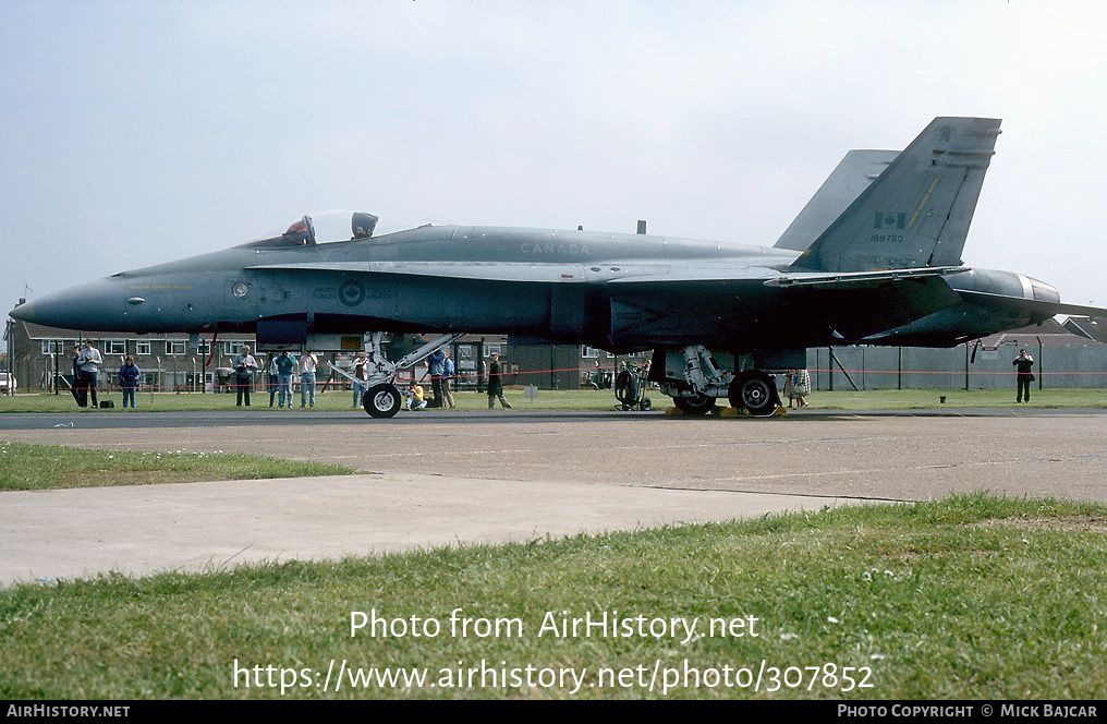 Aircraft Photo of 188760 | McDonnell Douglas CF-188 Hornet | Canada - Air Force | AirHistory.net #307852