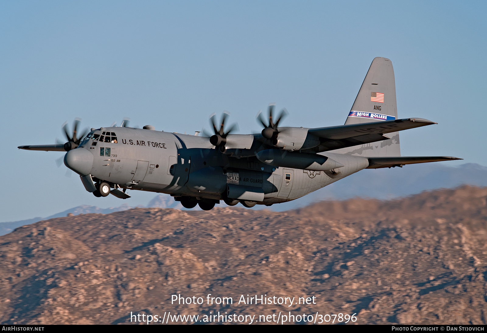 Aircraft Photo of 93-7313 / 37313 | Lockheed C-130H Hercules | USA - Air Force | AirHistory.net #307896