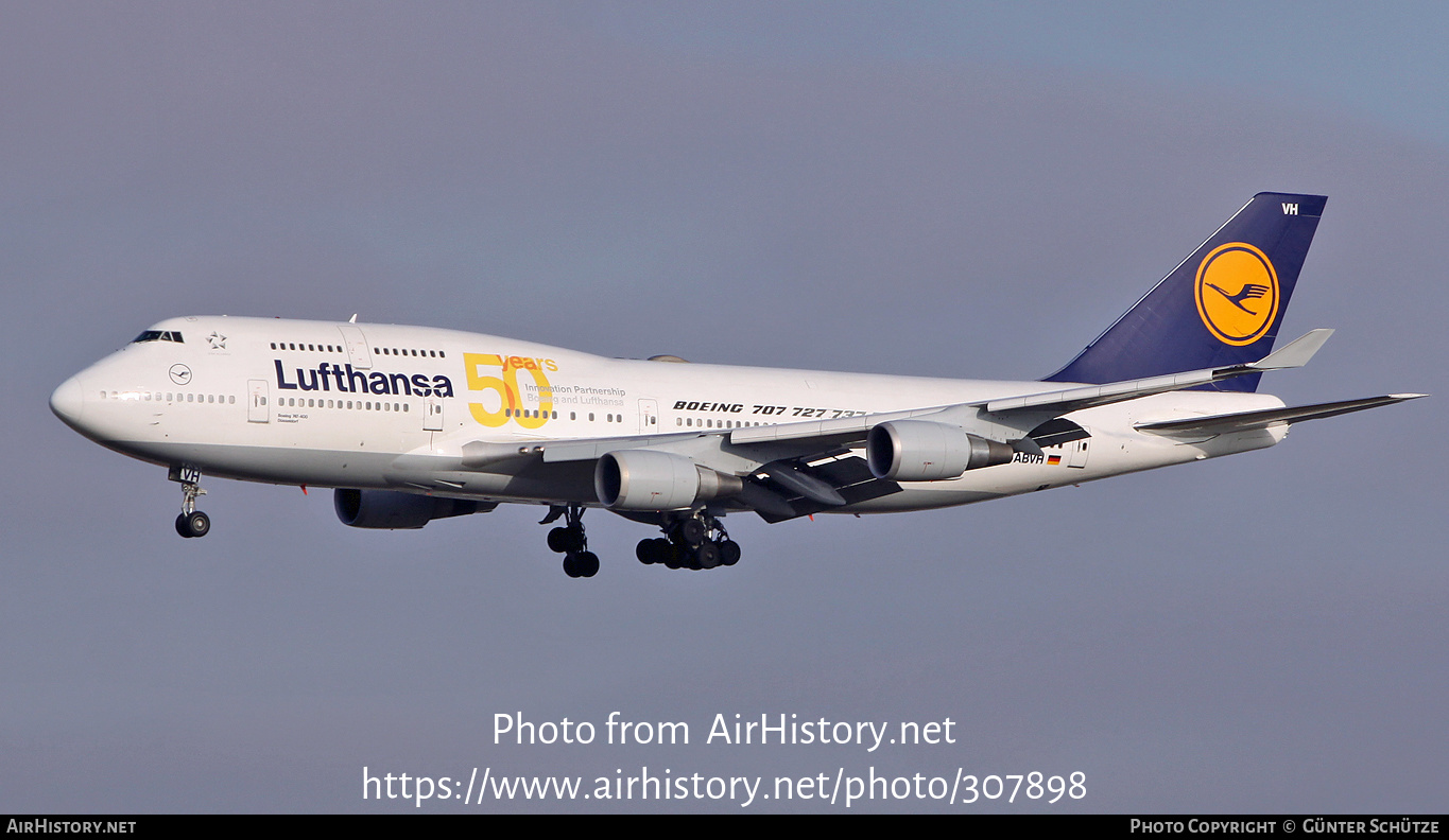 Aircraft Photo of D-ABVH | Boeing 747-430 | Lufthansa | AirHistory.net #307898