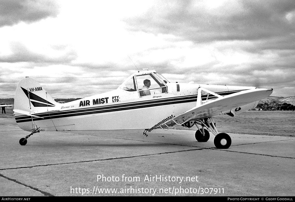 Aircraft Photo of VH-AMA | Piper PA-25-235 Pawnee B | Air Mist | AirHistory.net #307911