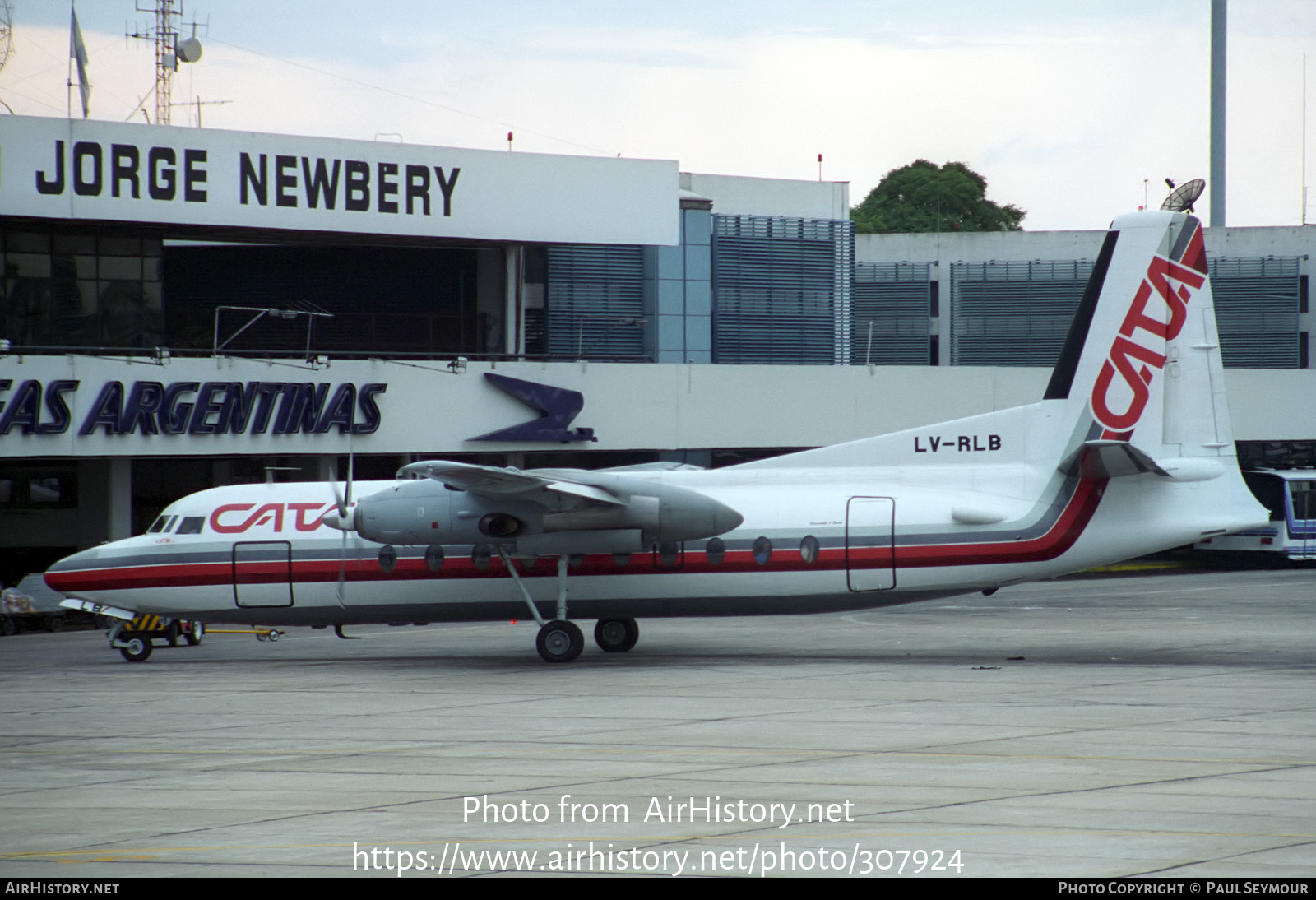 Aircraft Photo of LV-RLB | Fairchild F-27J | CATA Líneas Aéreas | AirHistory.net #307924