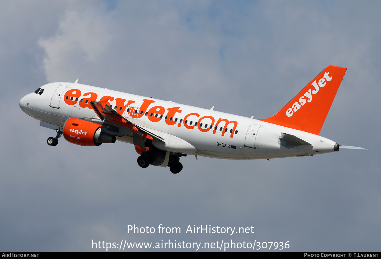 Aircraft Photo of G-EZIR | Airbus A319-111 | EasyJet | AirHistory.net #307936