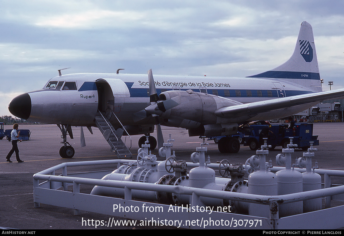 Aircraft Photo of C-GFHH | Convair 580 | Société d'Énergie de la Baie James | AirHistory.net #307971