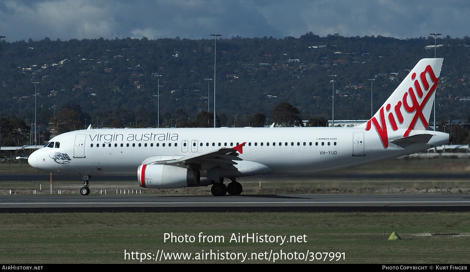 Aircraft Photo of VH-YUD | Airbus A320-232 | Virgin Australia Airlines | AirHistory.net #307991