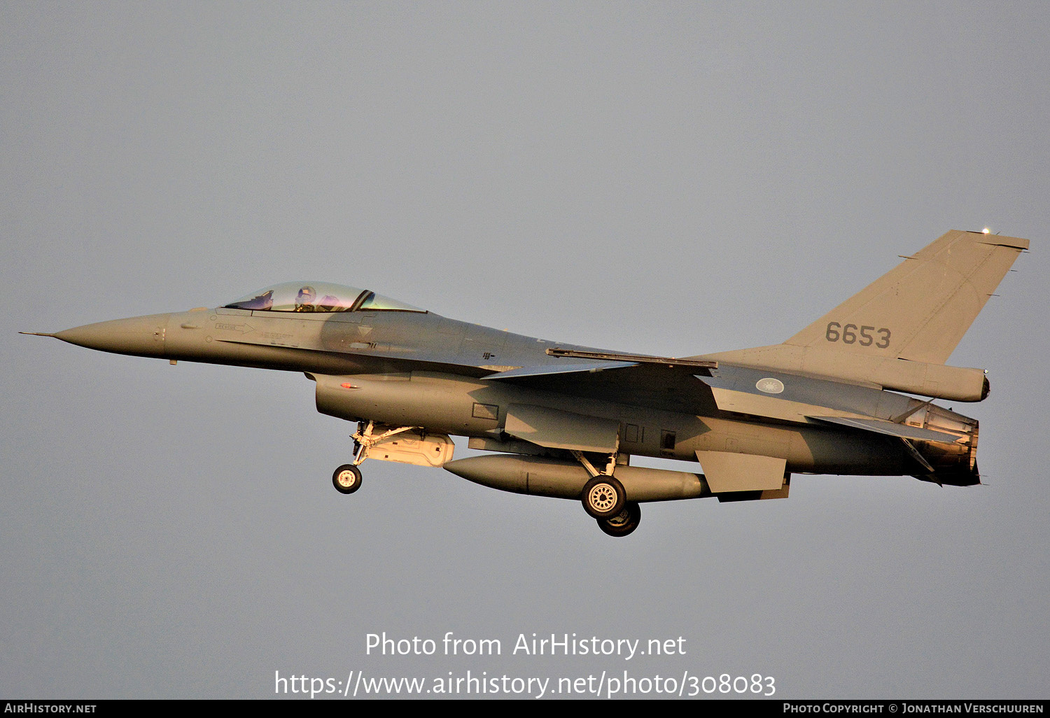 Aircraft Photo of 6653 | General Dynamics F-16V Fighting Falcon | Taiwan - Air Force | AirHistory.net #308083