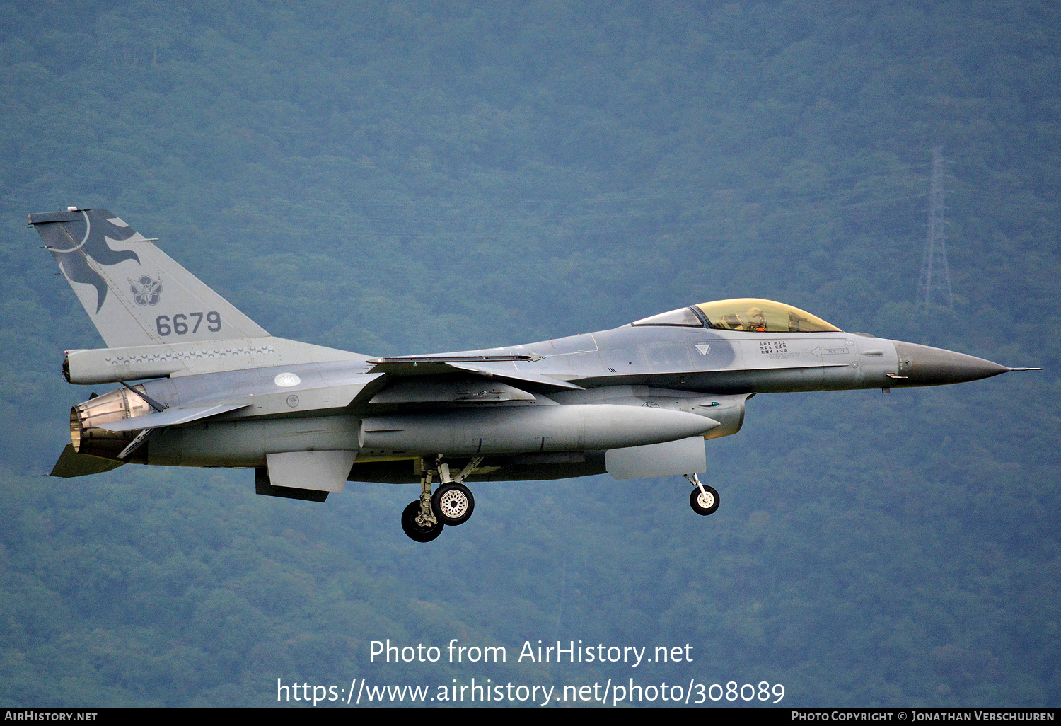 Aircraft Photo of 6679 | General Dynamics F-16A Fighting Falcon | Taiwan - Air Force | AirHistory.net #308089