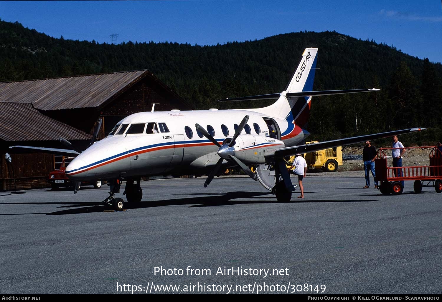 Aircraft Photo of LN-FAJ | British Aerospace BAe-3101 Jetstream 31 | Coast Air | AirHistory.net #308149