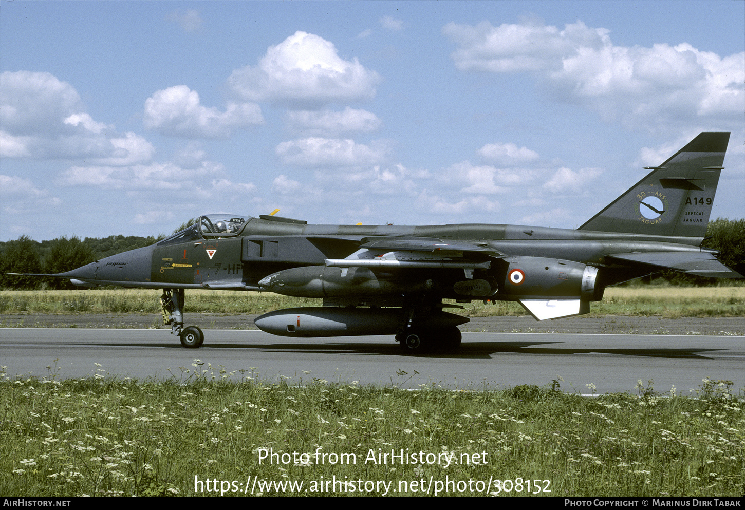 Aircraft Photo of A149 | Sepecat Jaguar A | France - Air Force | AirHistory.net #308152