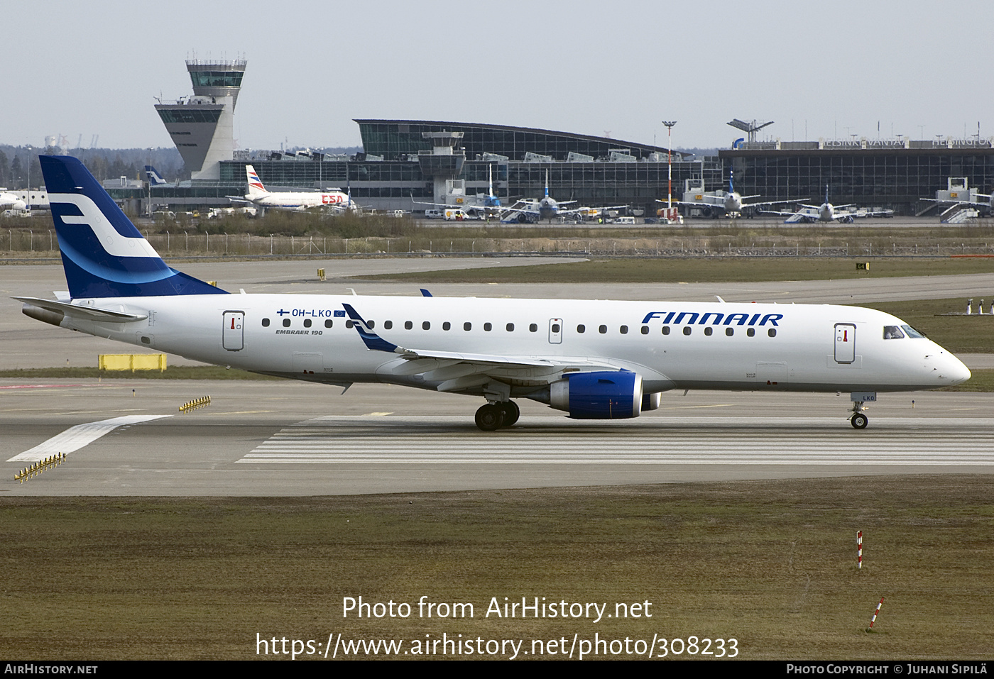 Aircraft Photo of OH-LKO | Embraer 190LR (ERJ-190-100LR) | Finnair | AirHistory.net #308233