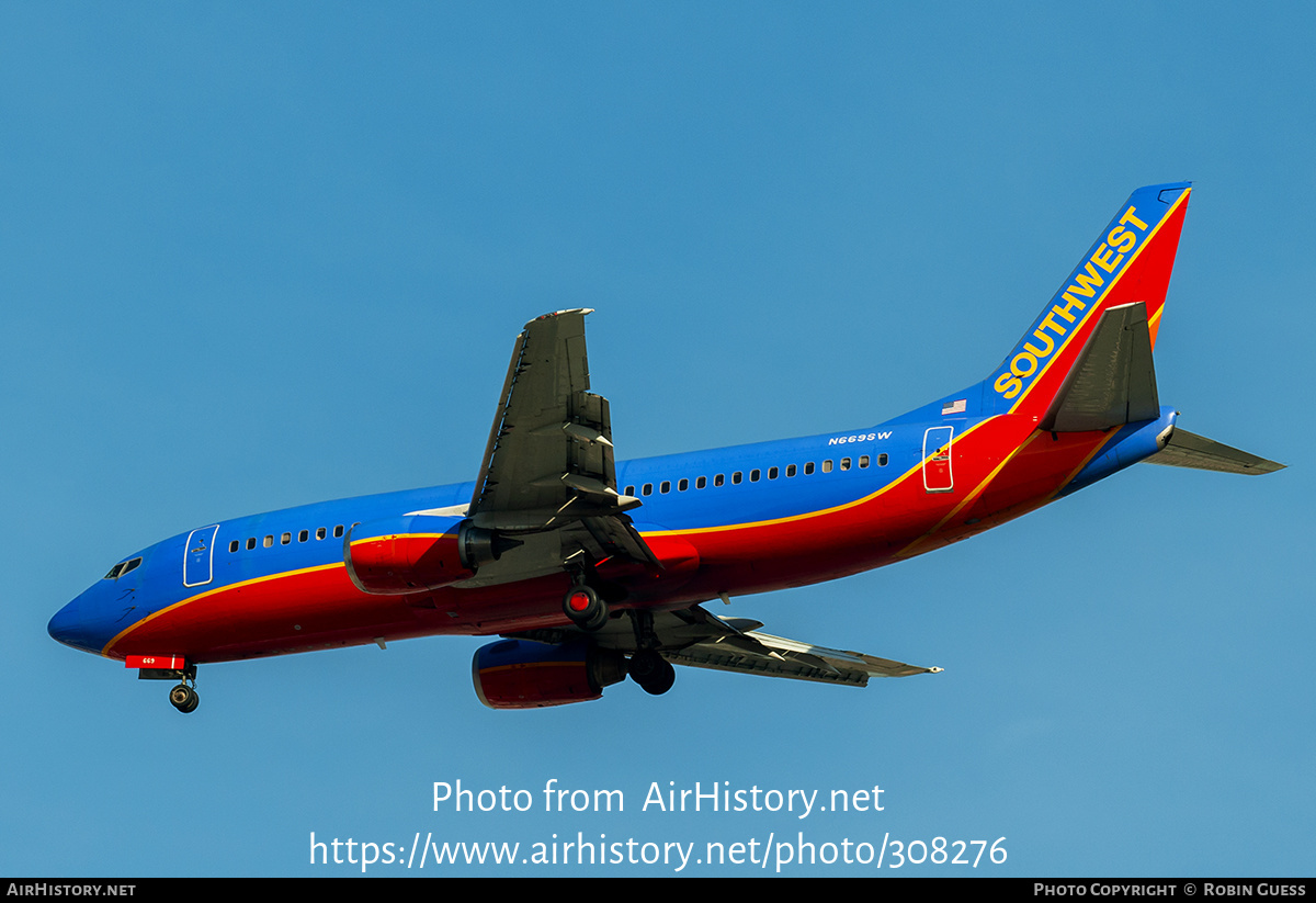 Aircraft Photo of N669SW | Boeing 737-3Y0 | Southwest Airlines | AirHistory.net #308276