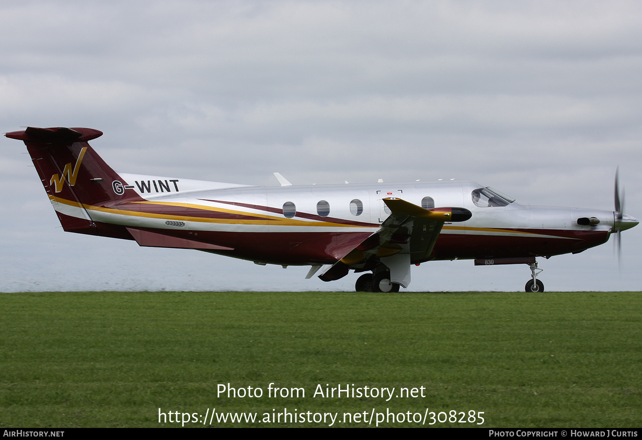 Aircraft Photo of G-WINT | Pilatus PC-12/47 | AirHistory.net #308285