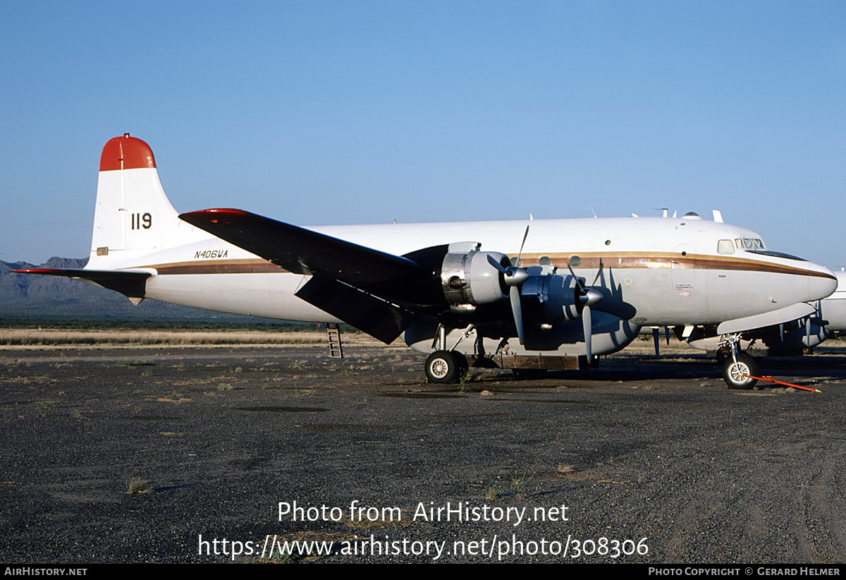 Aircraft Photo of N406WA | Douglas C-54G/AT Skymaster | AirHistory.net #308306