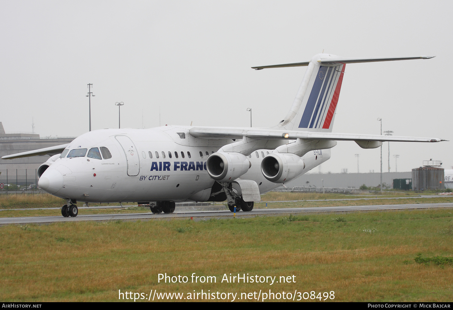 Aircraft Photo of EI-RJW | British Aerospace Avro 146-RJ85 | Air France | AirHistory.net #308498