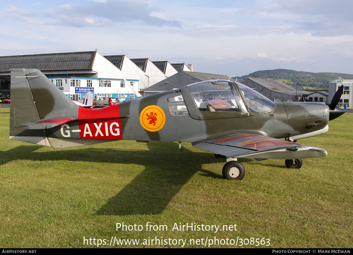 Aircraft Photo of G-AXIG | Scottish Aviation Bulldog 104 | AirHistory.net #308563