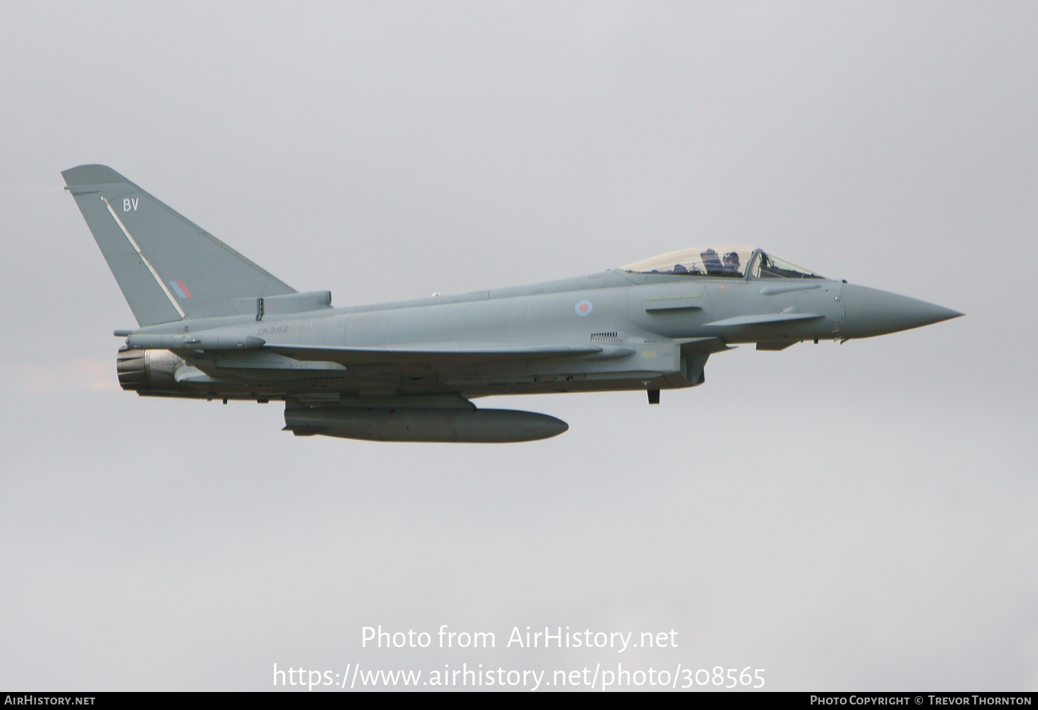 Aircraft Photo of ZK352 | Eurofighter EF-2000 Typhoon FGR4 | UK - Air Force | AirHistory.net #308565