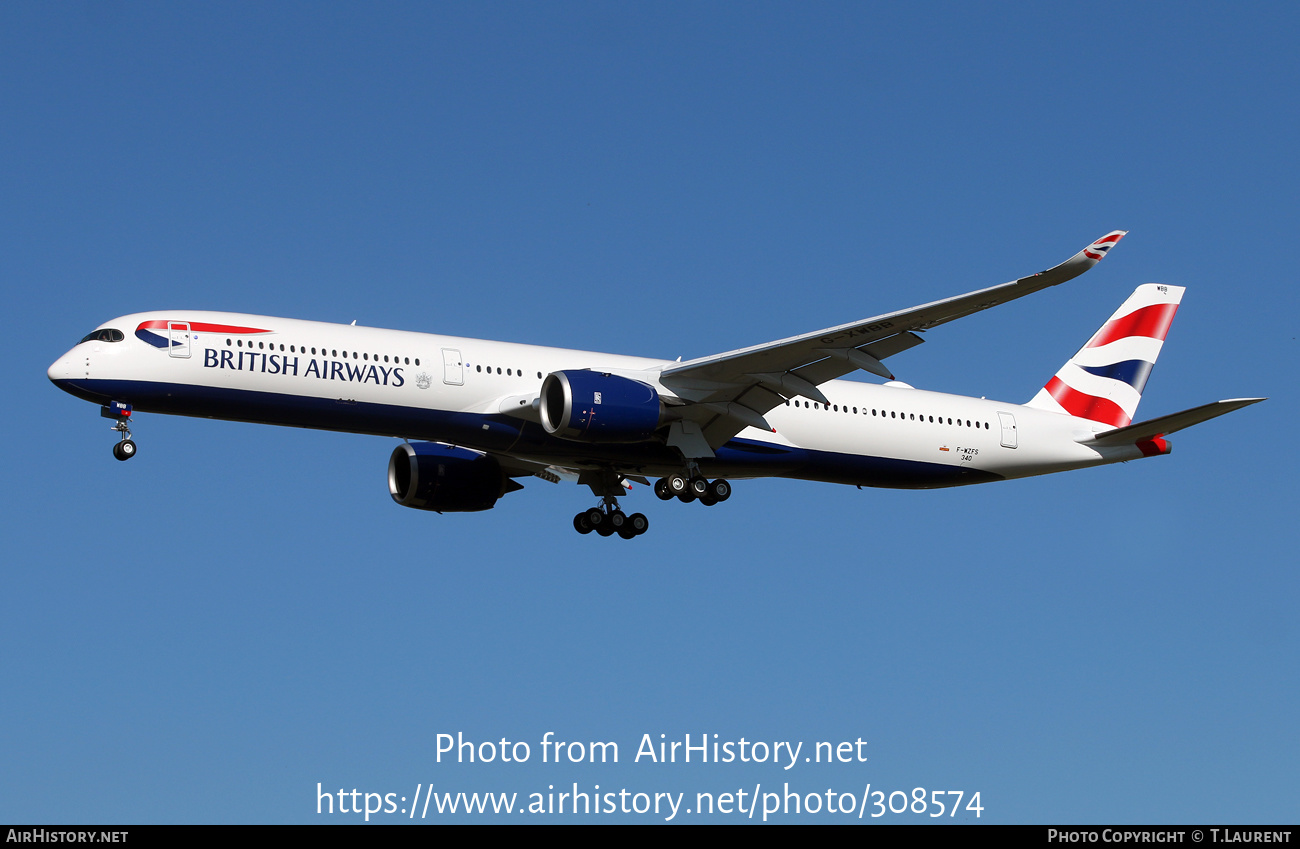 Aircraft Photo of F-WZFS | Airbus A350-1041 | British Airways | AirHistory.net #308574