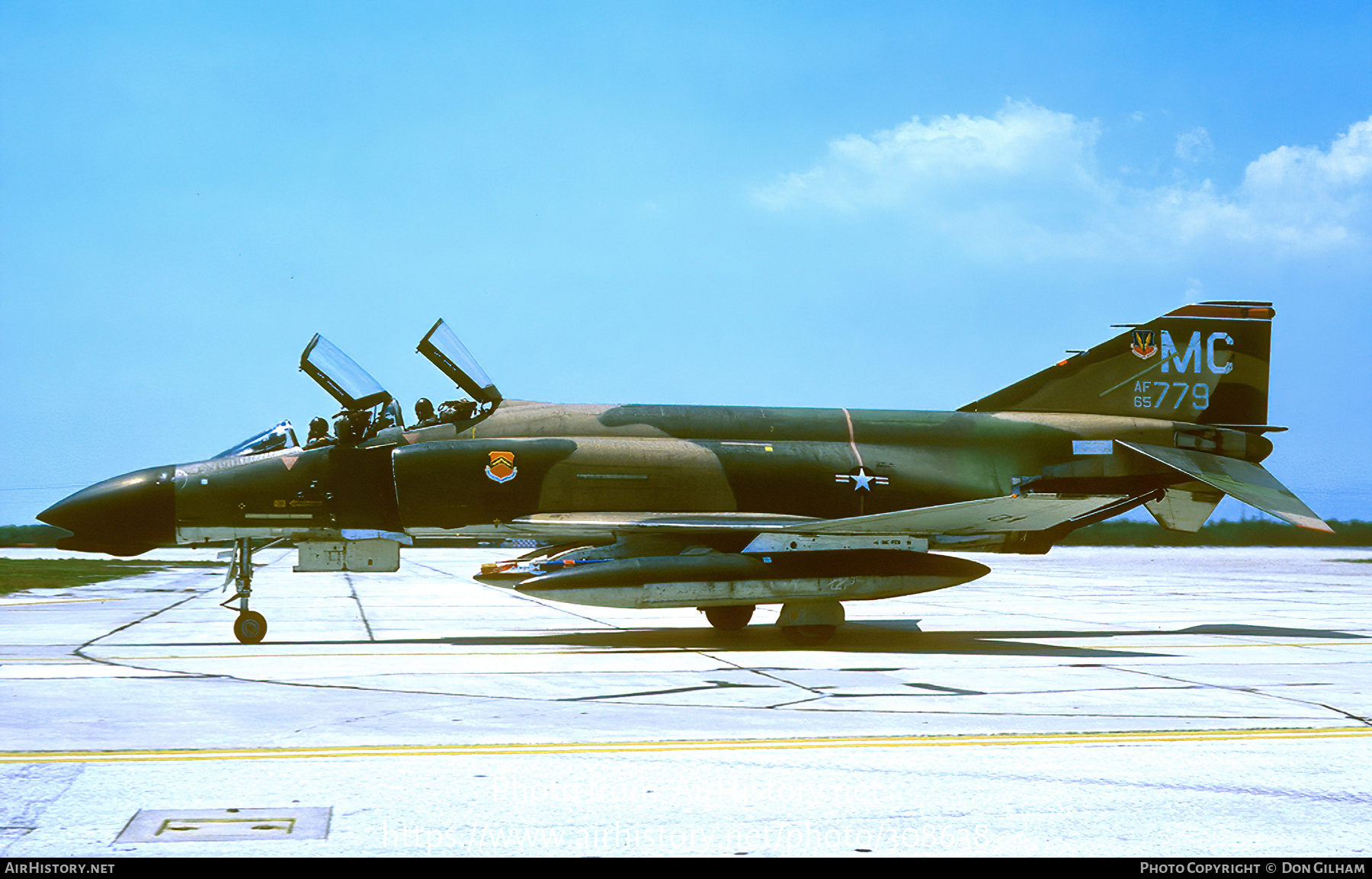 Aircraft Photo of 65-0779 / AF65-779 | McDonnell Douglas F-4D Phantom II | USA - Air Force | AirHistory.net #308638