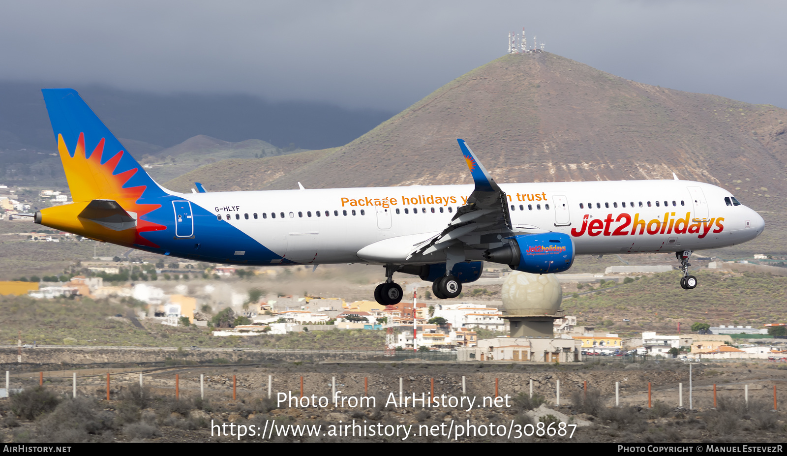 Aircraft Photo of G-HLYF | Airbus A321-211 | Jet2 Holidays | AirHistory.net #308687