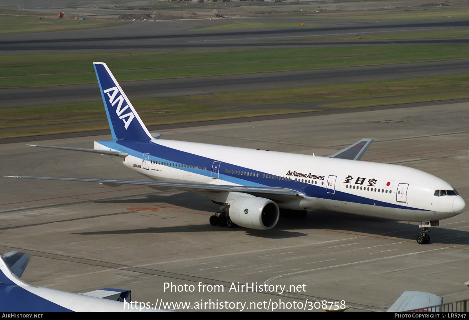 Aircraft Photo of JA8968 | Boeing 777-281 | All Nippon Airways - ANA | AirHistory.net #308758