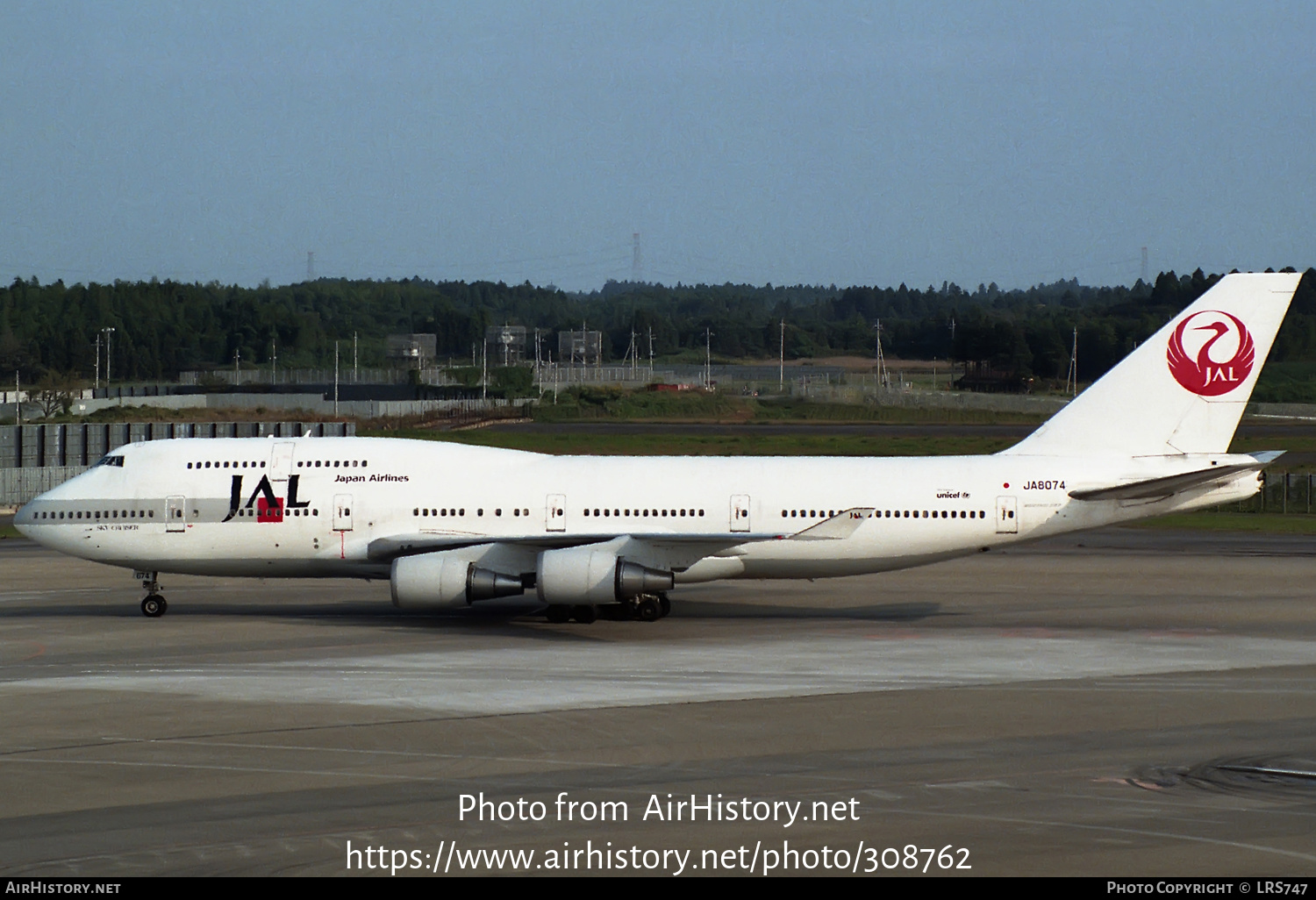 Aircraft Photo of JA8074 | Boeing 747-446 | Japan Airlines - JAL | AirHistory.net #308762