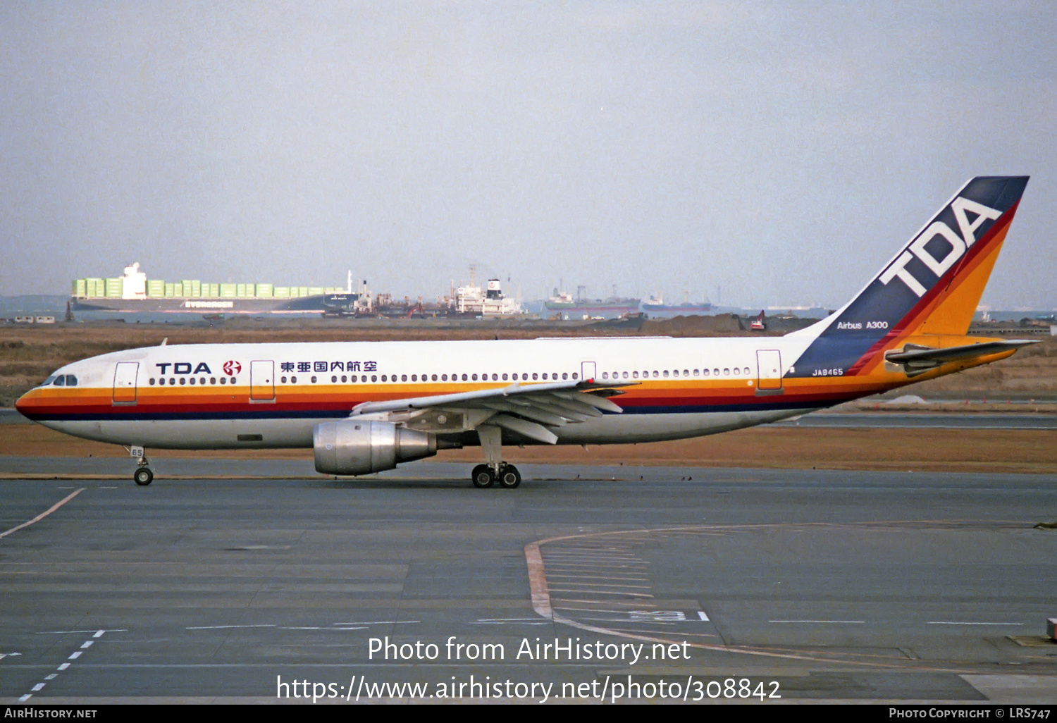 Aircraft Photo of JA8465 | Airbus A300B2K-3C | TDA - Toa Domestic Airlines | AirHistory.net #308842