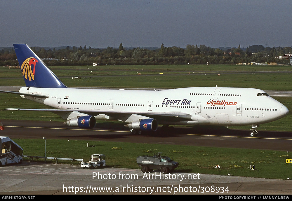 Aircraft Photo of SU-GAL | Boeing 747-366M | EgyptAir | AirHistory.net #308934