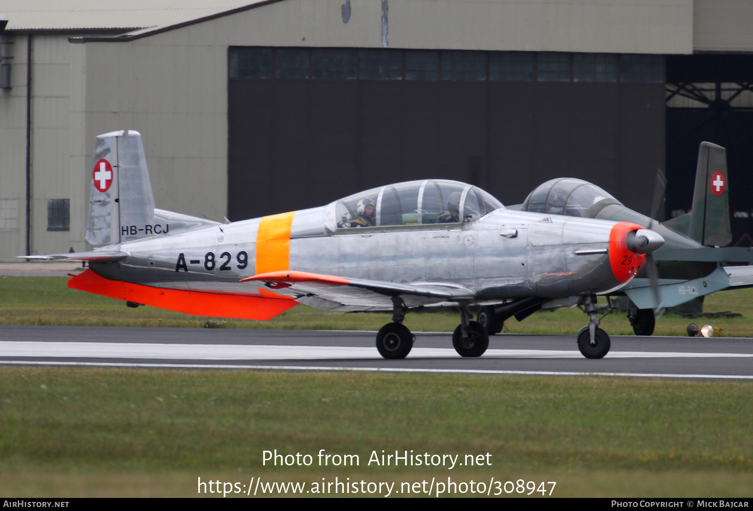 Aircraft Photo of HB-RCJ / A-829 | Pilatus P-3-05 | Switzerland - Air Force | AirHistory.net #308947