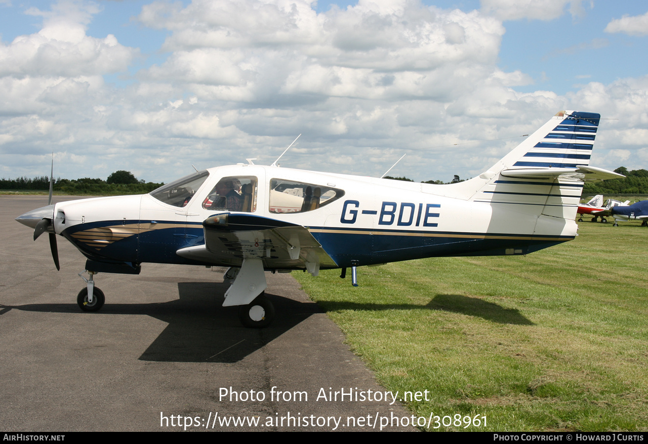 Aircraft Photo of G-BDIE | Rockwell Commander 112A | AirHistory.net #308961