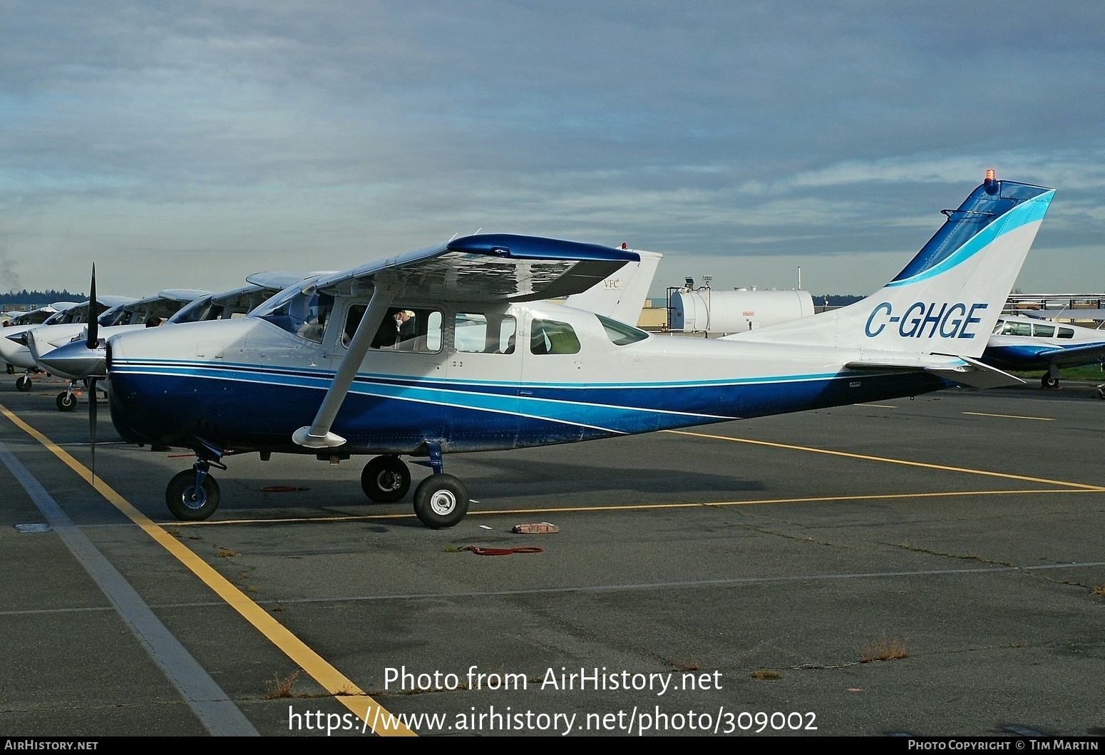 Aircraft Photo of C-GHGE | Cessna 210-5 | AirHistory.net #309002