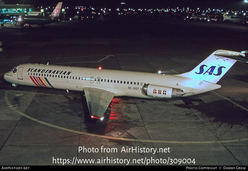 Aircraft Photo of SE-DDT | McDonnell Douglas DC-9-41 | Scandinavian Airlines - SAS | AirHistory.net #309004