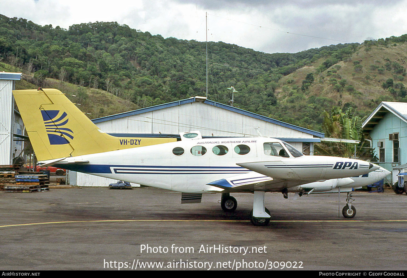 Aircraft Photo of VH-DZY | Cessna 402A | Bush Pilots Airways - BPA | AirHistory.net #309022