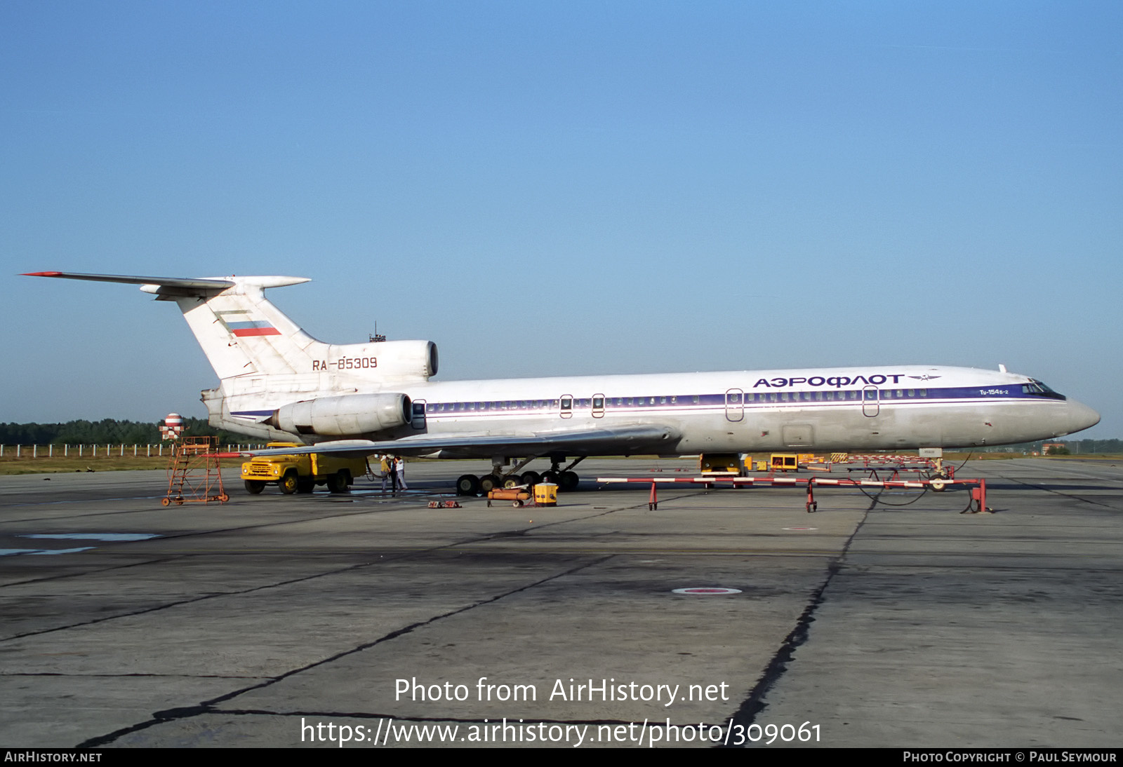 Aircraft Photo of RA-85309 | Tupolev Tu-154B-2 | Aeroflot | AirHistory.net #309061