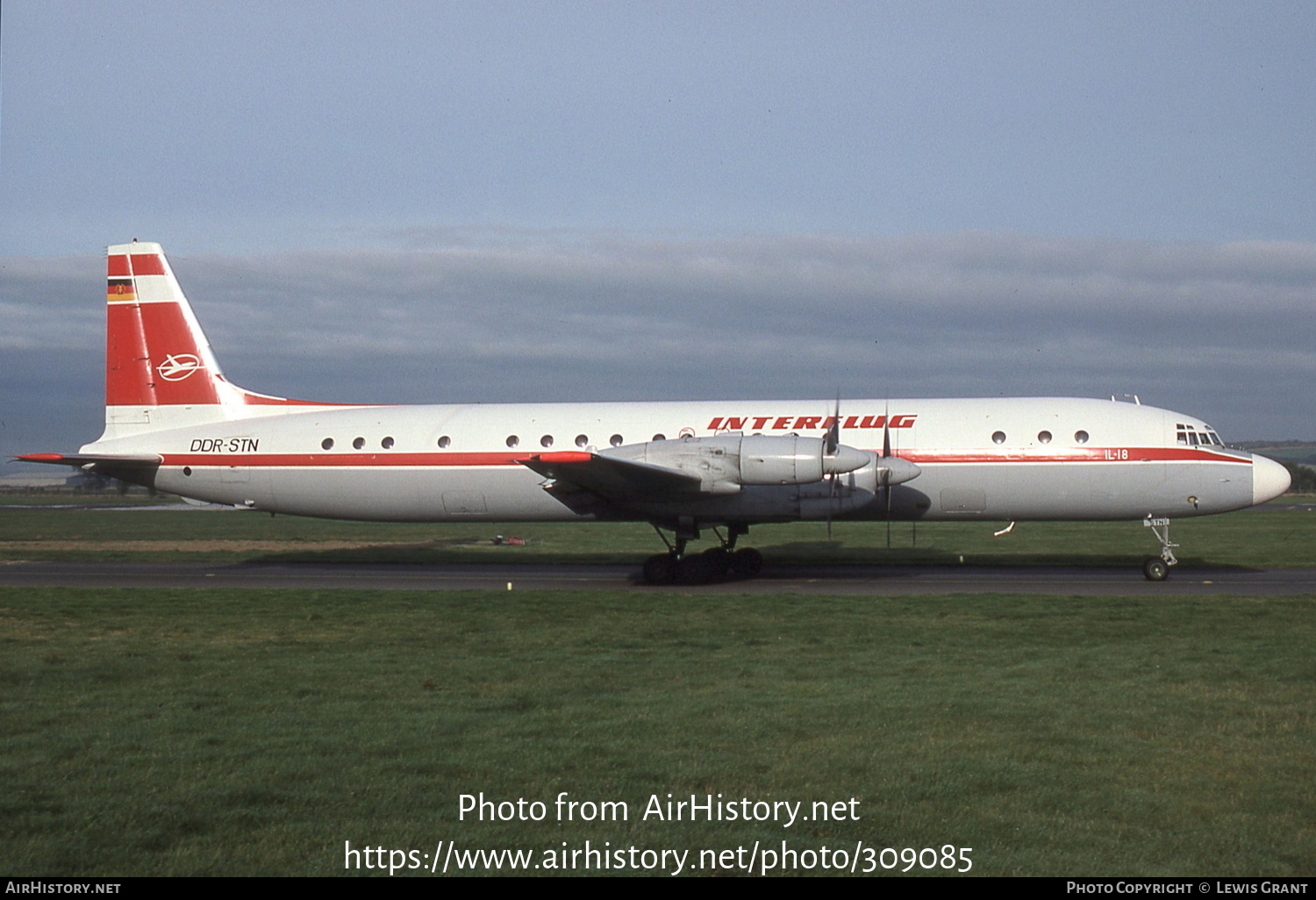 Aircraft Photo of DDR-STN | Ilyushin Il-18D | Interflug | AirHistory.net #309085