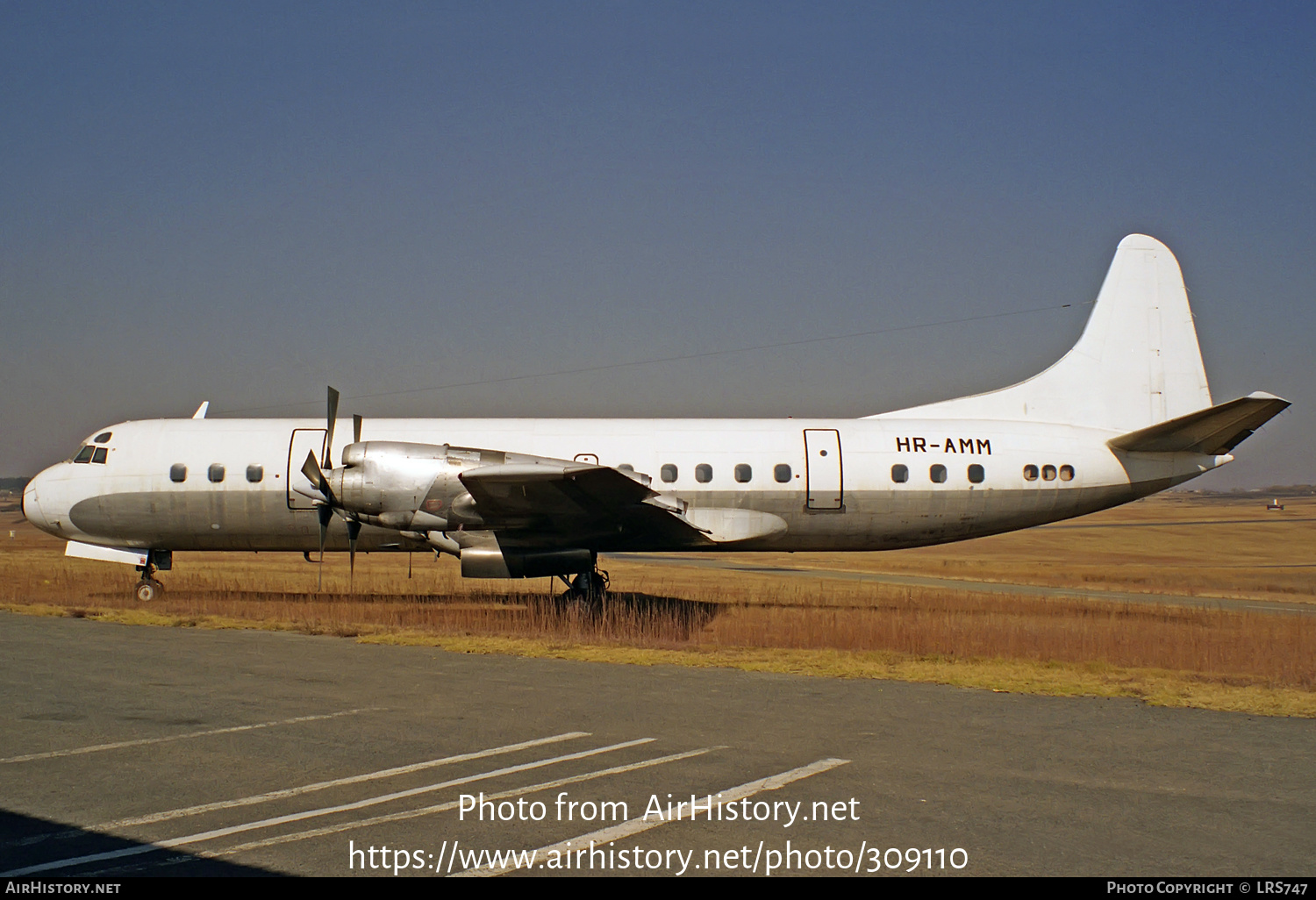 Aircraft Photo of HR-AMM | Lockheed L-188A Electra | AirHistory.net #309110