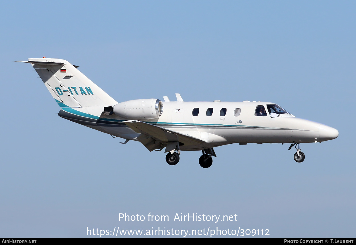 Aircraft Photo of D-ITAN | Cessna 525 CitationJet CJ1 | AirHistory.net #309112