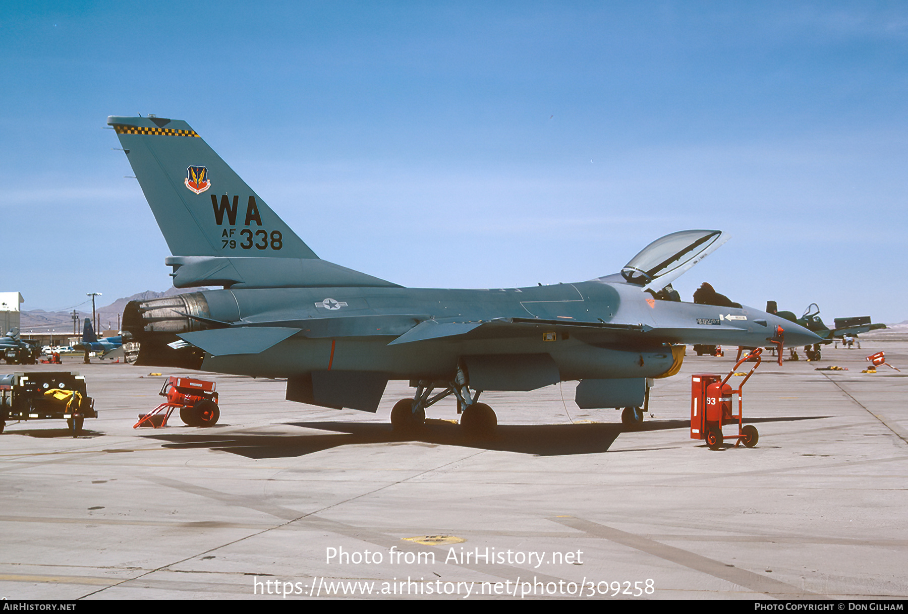 Aircraft Photo of 79-0338 / AF79-338 | General Dynamics F-16A Fighting Falcon | USA - Air Force | AirHistory.net #309258