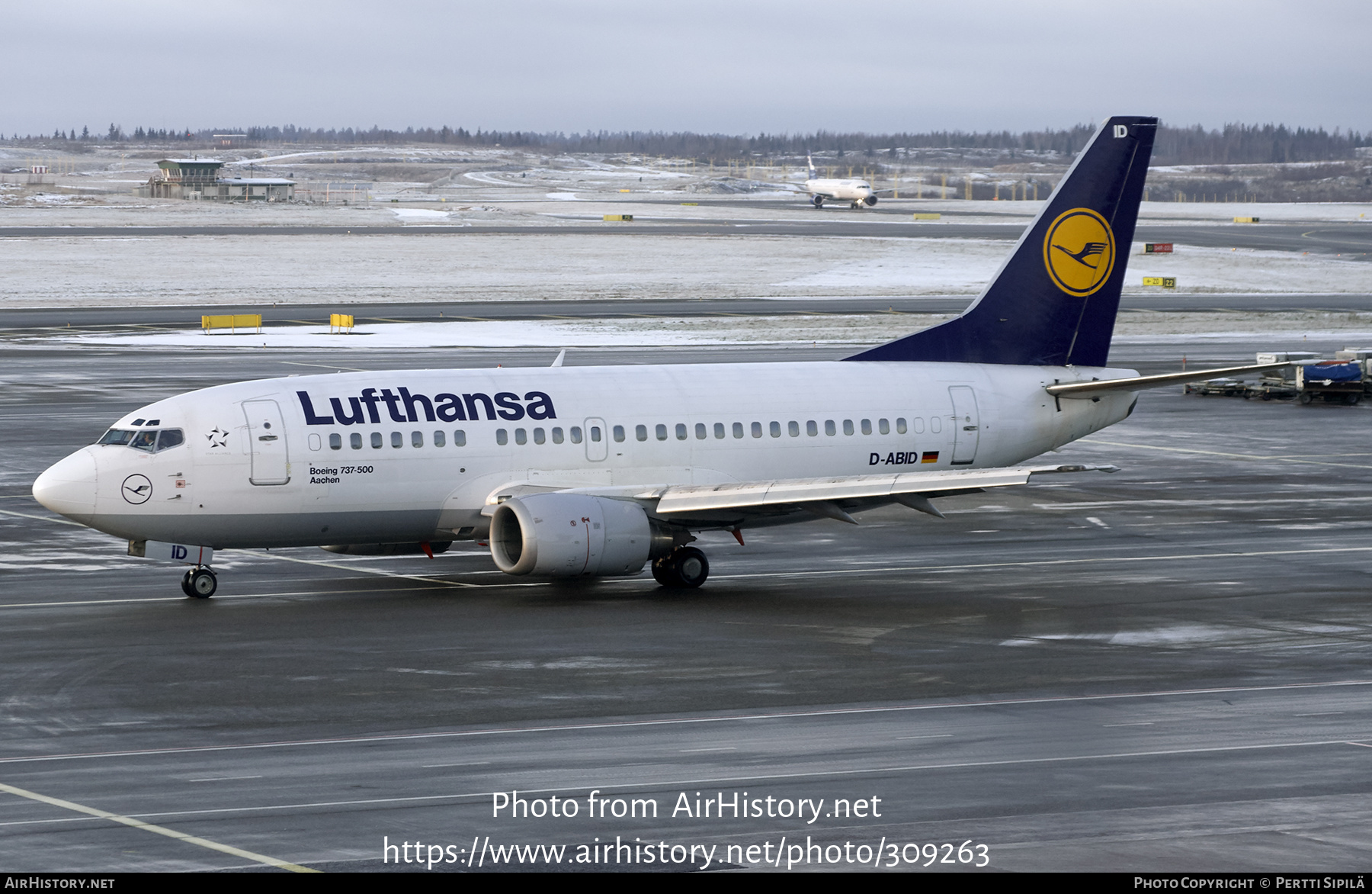 Aircraft Photo of D-ABID | Boeing 737-530 | Lufthansa | AirHistory.net #309263