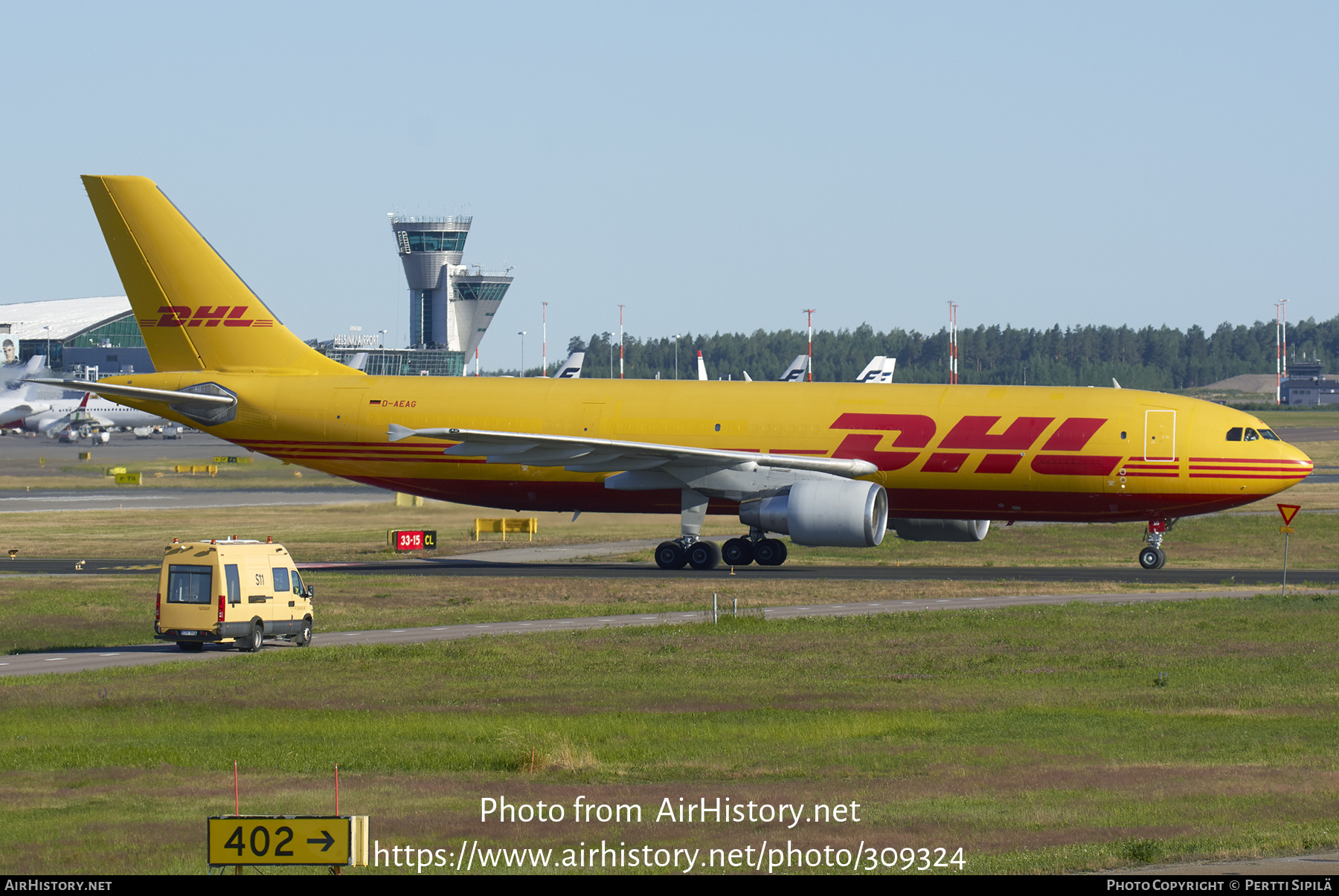 Aircraft Photo of D-AEAG | Airbus A300B4-622R(F) | DHL International | AirHistory.net #309324