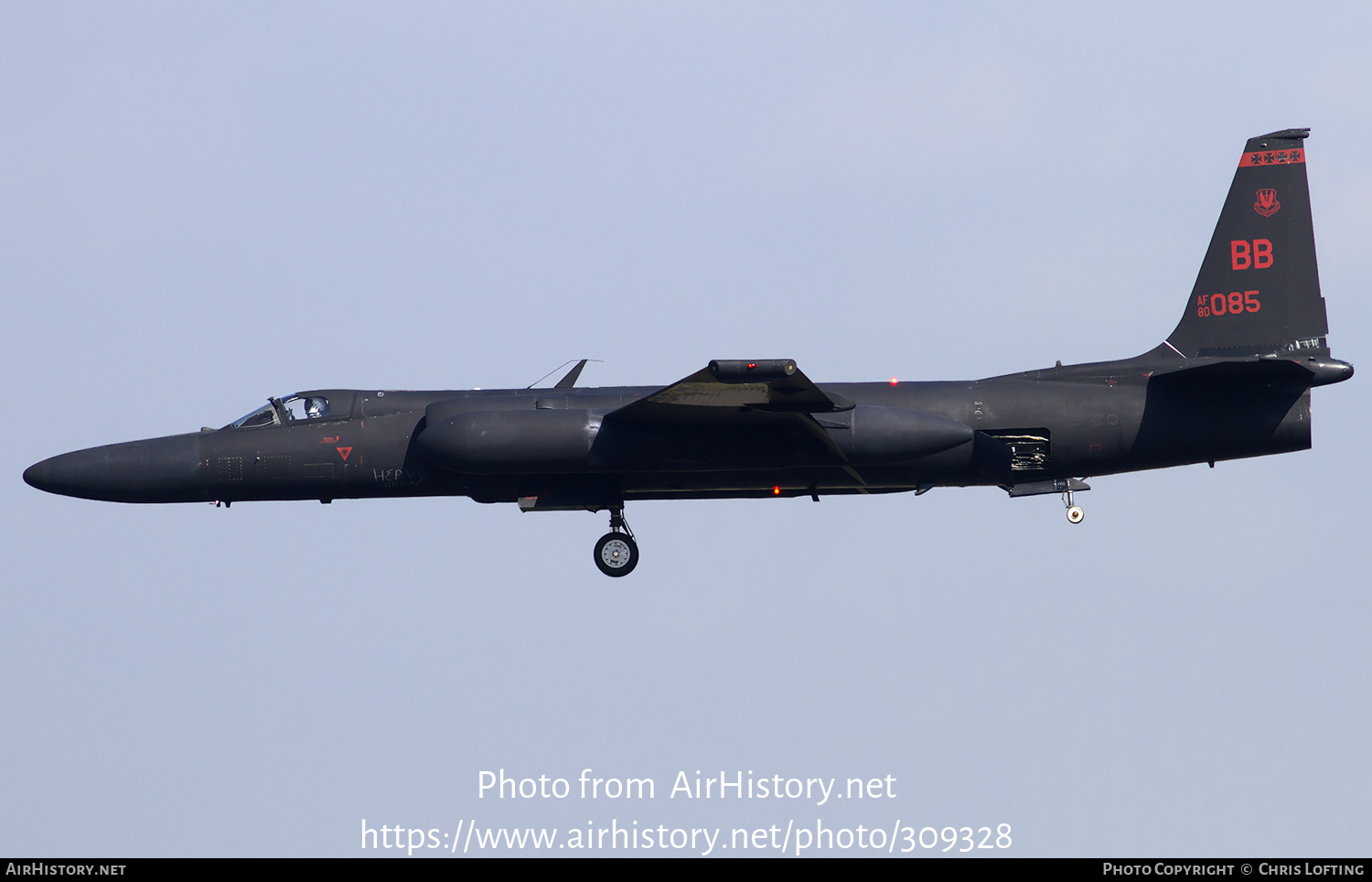 Aircraft Photo of 80-1085 | Lockheed U-2S | USA - Air Force | AirHistory.net #309328