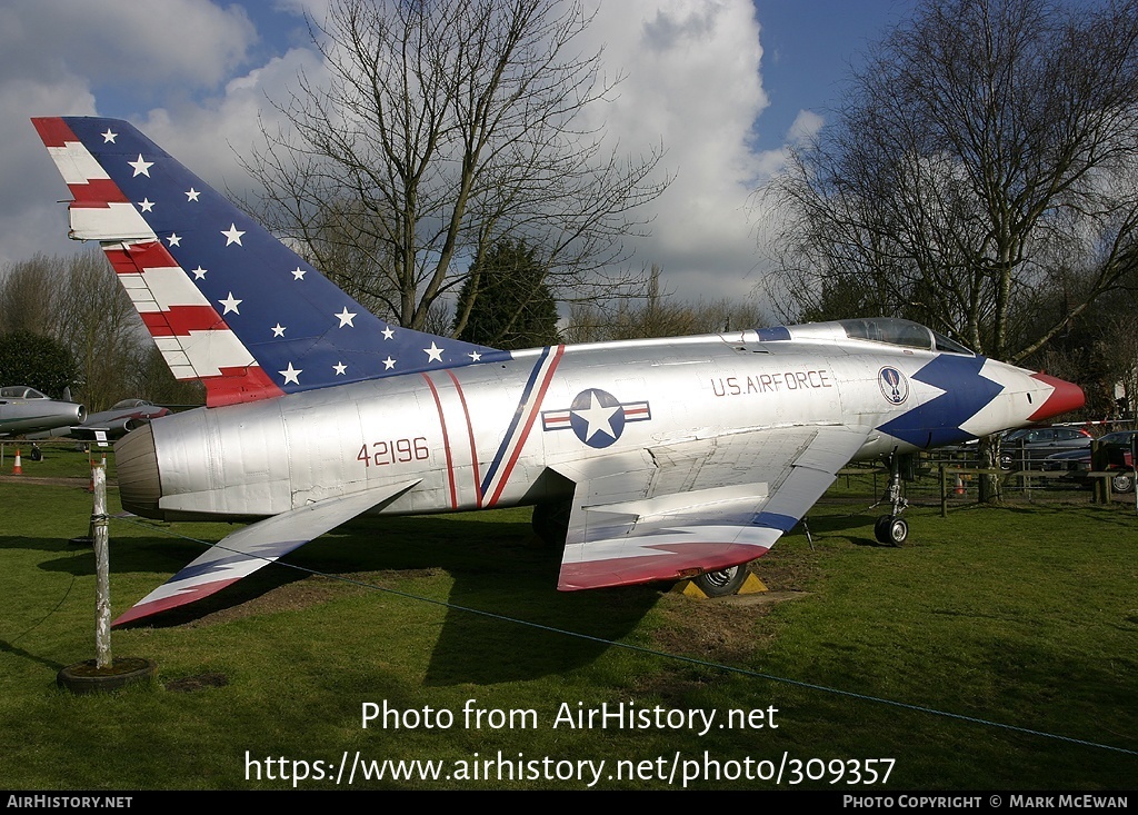 Aircraft Photo of 54-2196 / 42196 | North American F-100D Super Sabre | USA - Air Force | AirHistory.net #309357