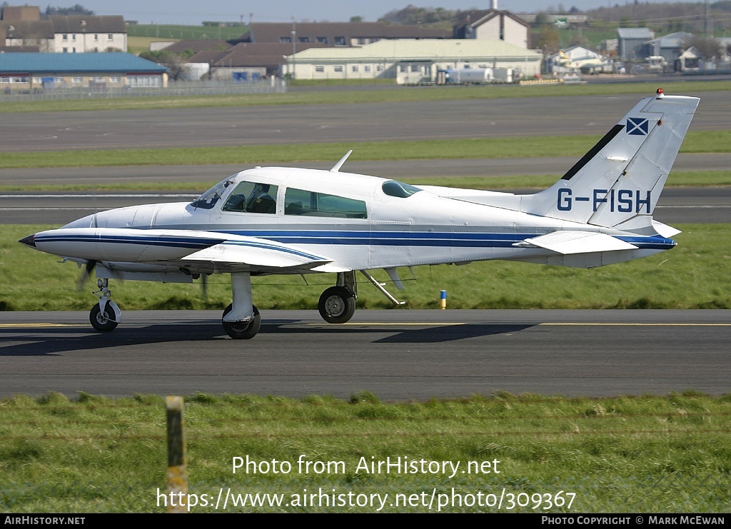 Aircraft Photo of G-FISH | Cessna 310R | AirHistory.net #309367